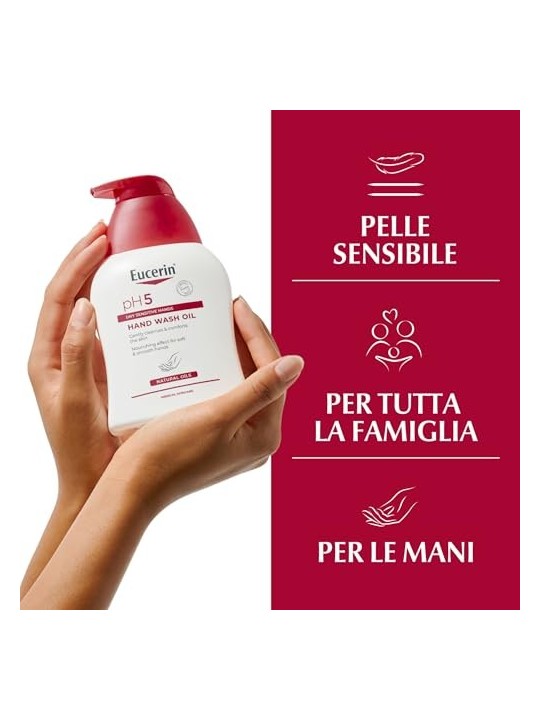 Eucerin PH5 oleogel mani pelle seccacrepata 250ml unisex