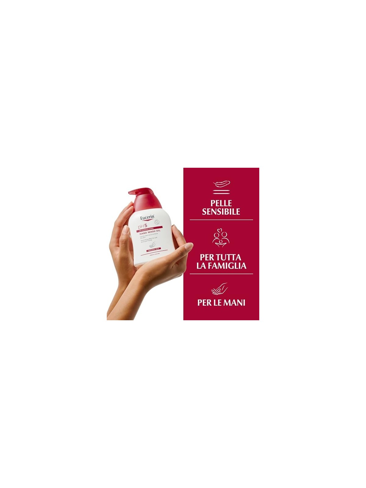 Eucerin PH5 oleogel mani pelle seccacrepata 250ml unisex