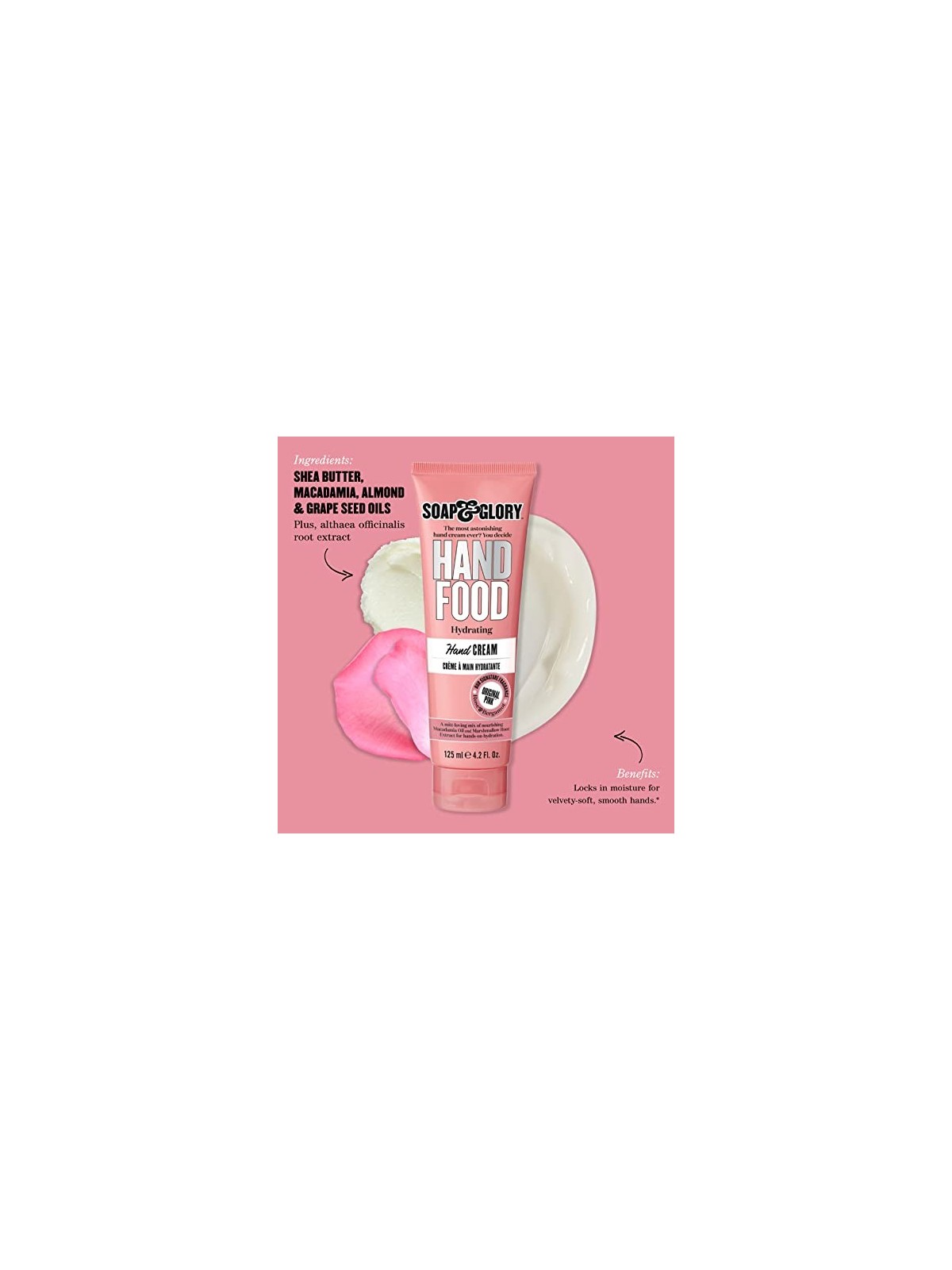 Soap Glory HAND FOOD Crema Idratante per le Mani 125ml donna Soap & Glory www.essenzetotalstyle.com 