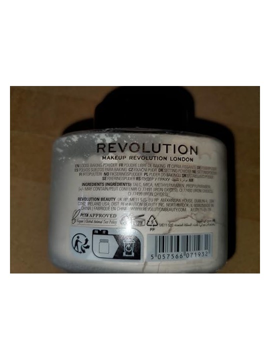 Polvere Traslucida Makeup Revolution Lievito Sfuso 32g