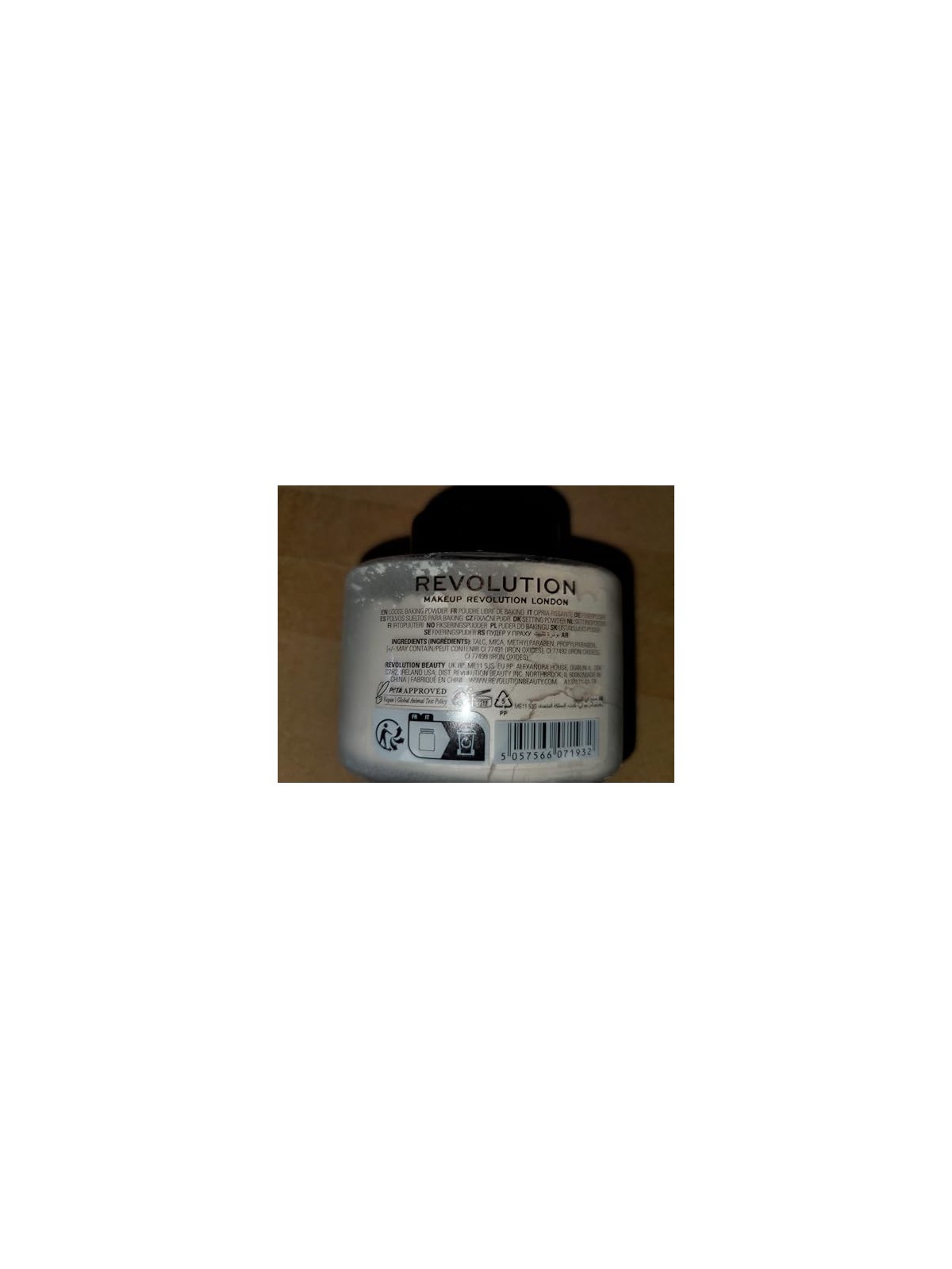 Polvere Traslucida Makeup Revolution Lievito Sfuso 32g