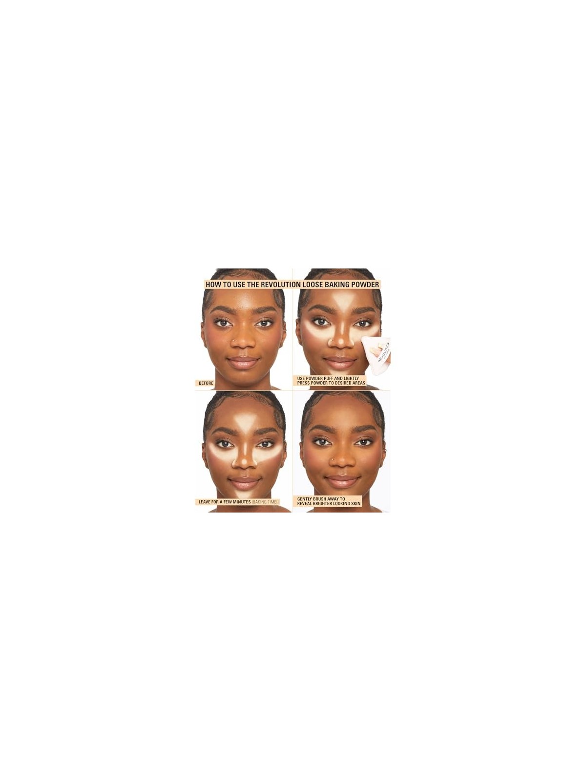Polvere Traslucida Makeup Revolution Lievito Sfuso 32g