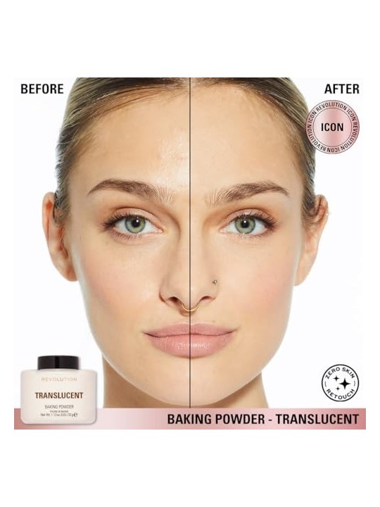 Polvere Traslucida Makeup Revolution Lievito Sfuso 32g