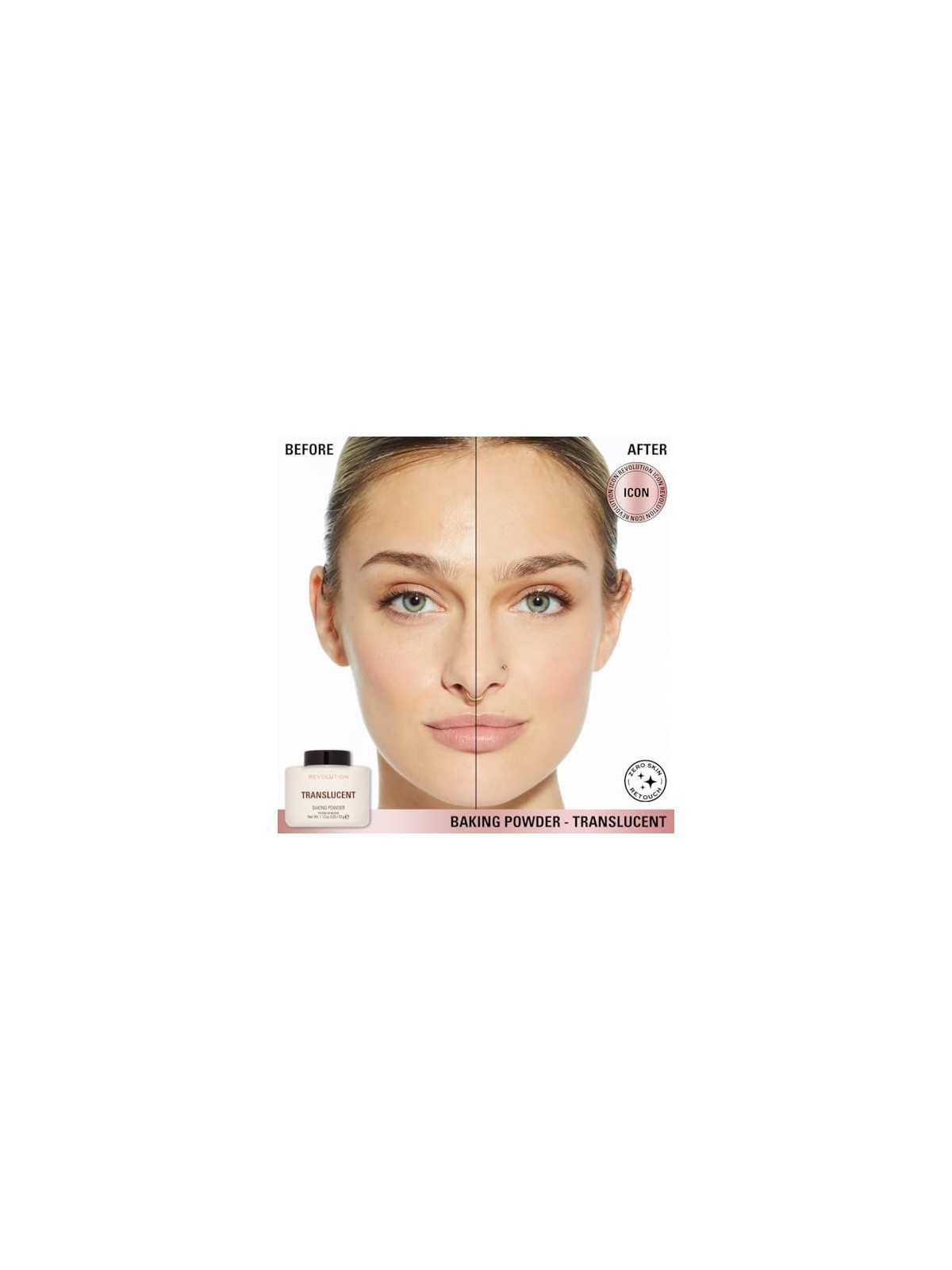 Polvere Traslucida Makeup Revolution Lievito Sfuso 32g