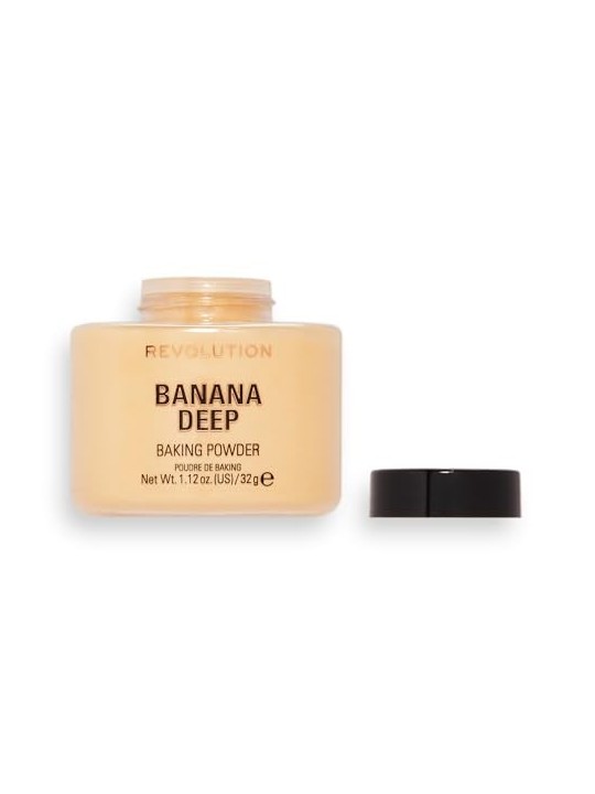 Makeup Revolution Lievito in polvere Polvere sciolta 32 g donna Banana Deep