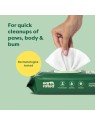 Earth Rated PET WIPES bio senza profumo 100 unitï¿½ï¿½