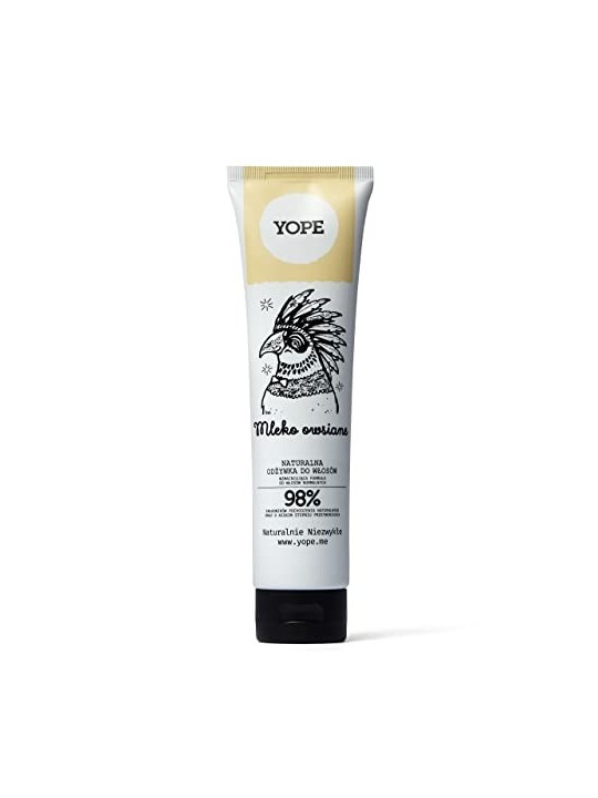 YOPE Balsamo naturale per capelli Latte dAvena 170ml