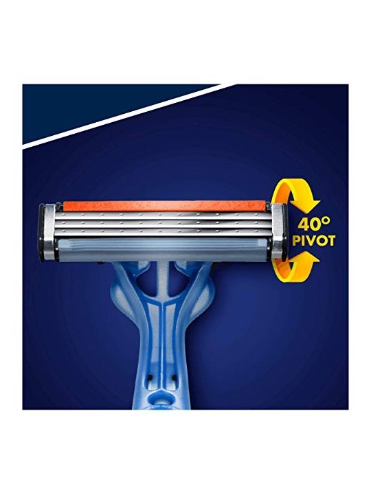 GILLETTE Blue3 Rasoi usa e getta lisci 6 pz