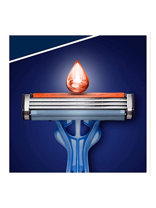 GILLETTE Blue3 Rasoi usa e getta lisci 6 pz