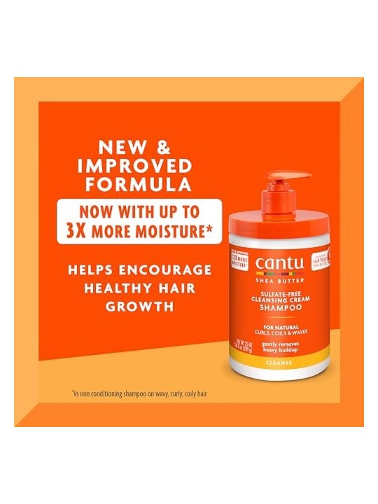 Cantu Shampoo Crema Detergente 709 gr