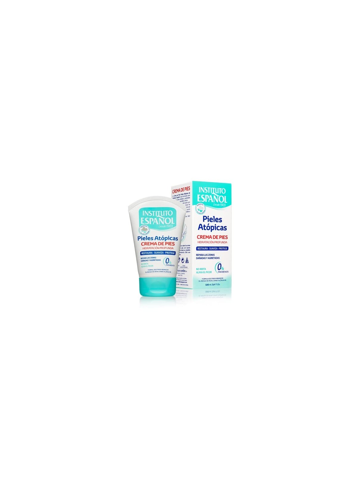 Crema idratante e riparatrice per piedi 100ml unisex