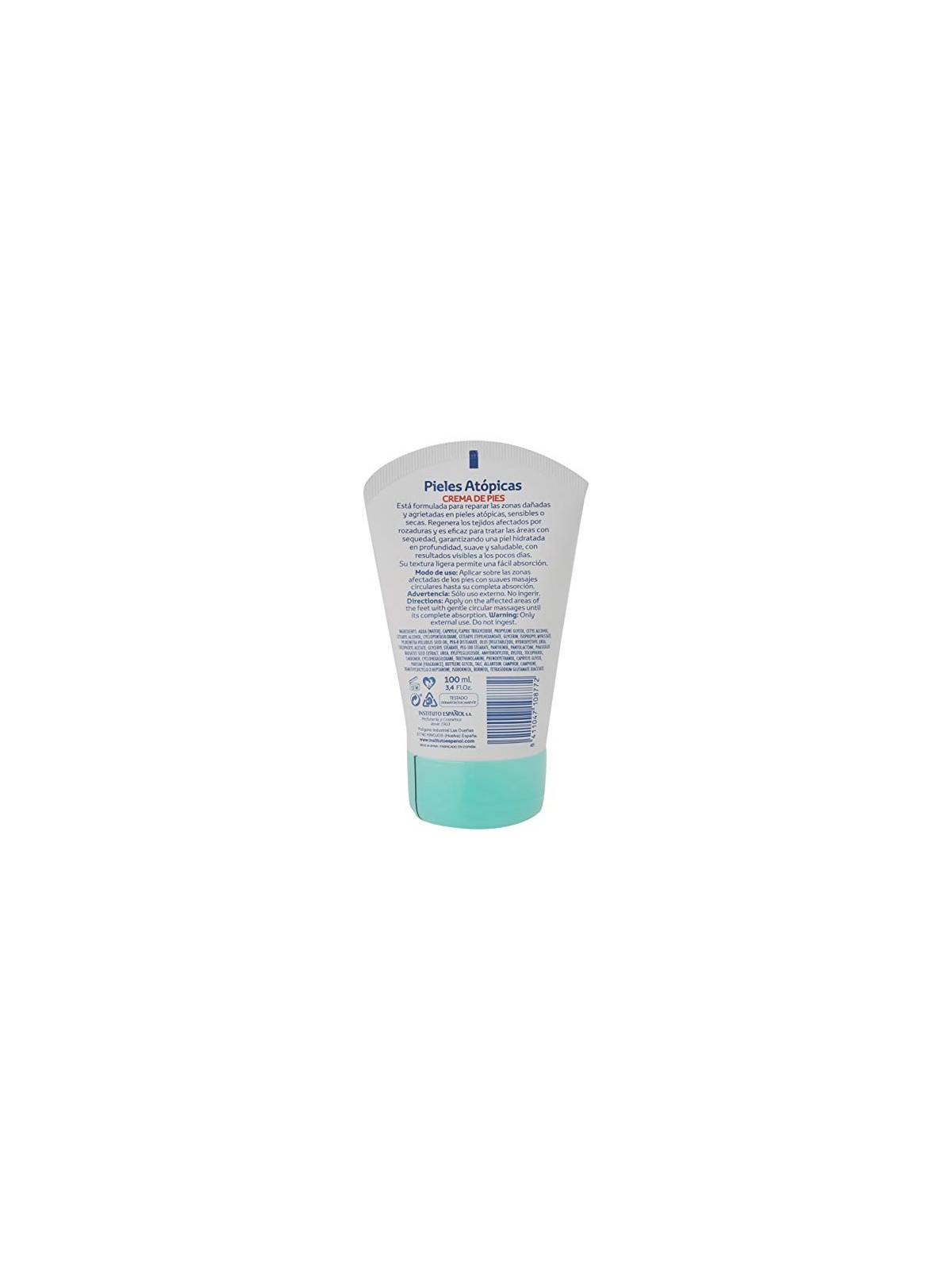 Crema idratante e riparatrice per piedi 100ml unisex
