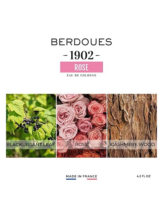 Berdoues 1902 Rosa Acqua di Colonia 125ml donna