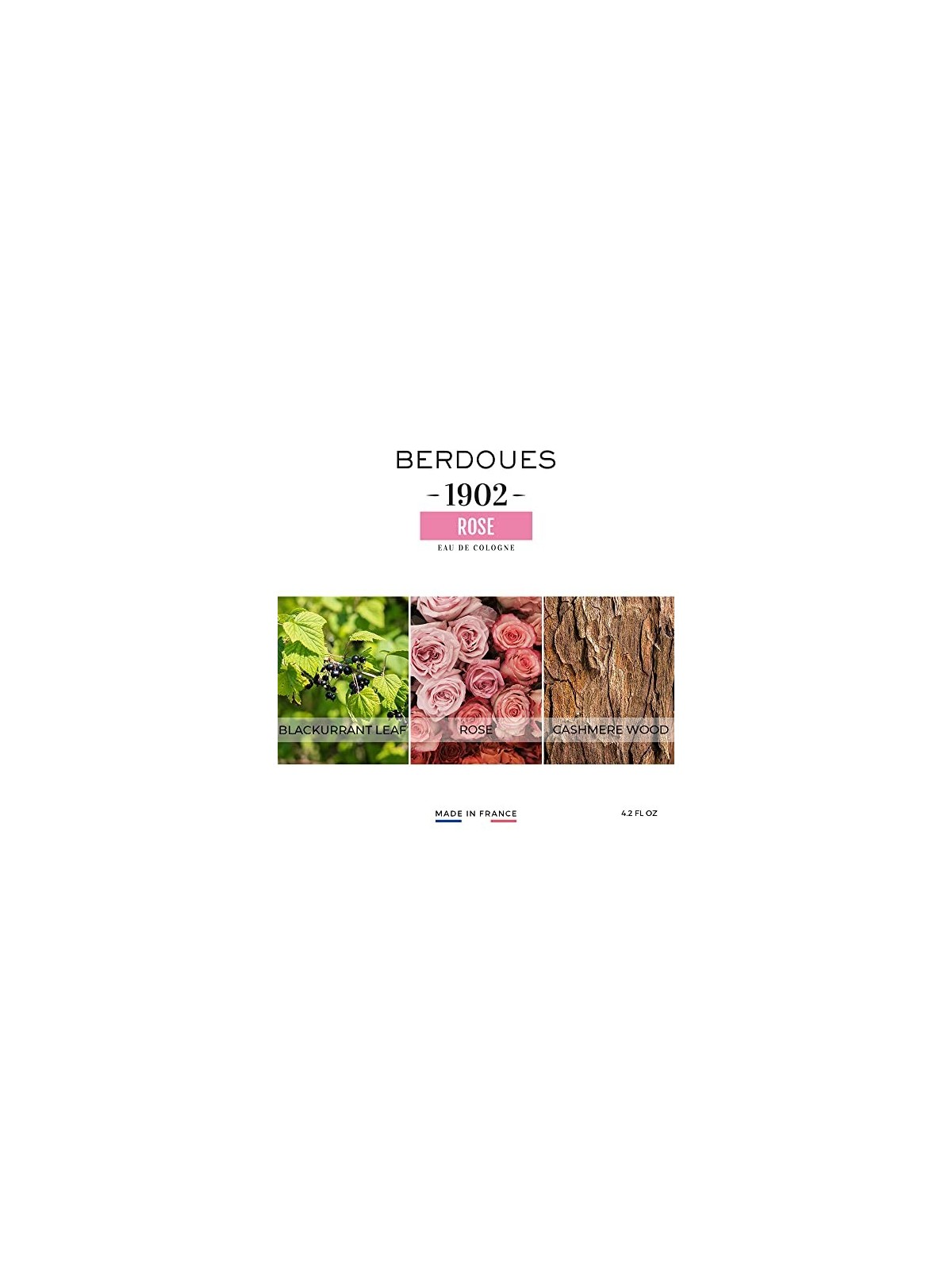 Berdoues 1902 Rosa Acqua di Colonia 125ml donna