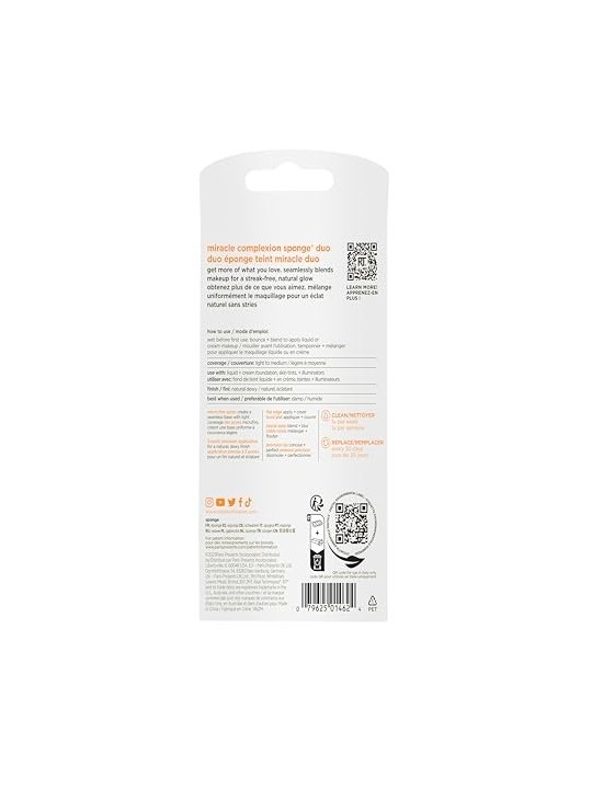 Spugna per il trucco Real Techniques 2 pz