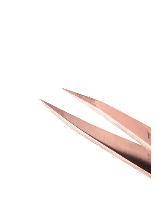 Rose Gold Tweezers Set with Case Unisex