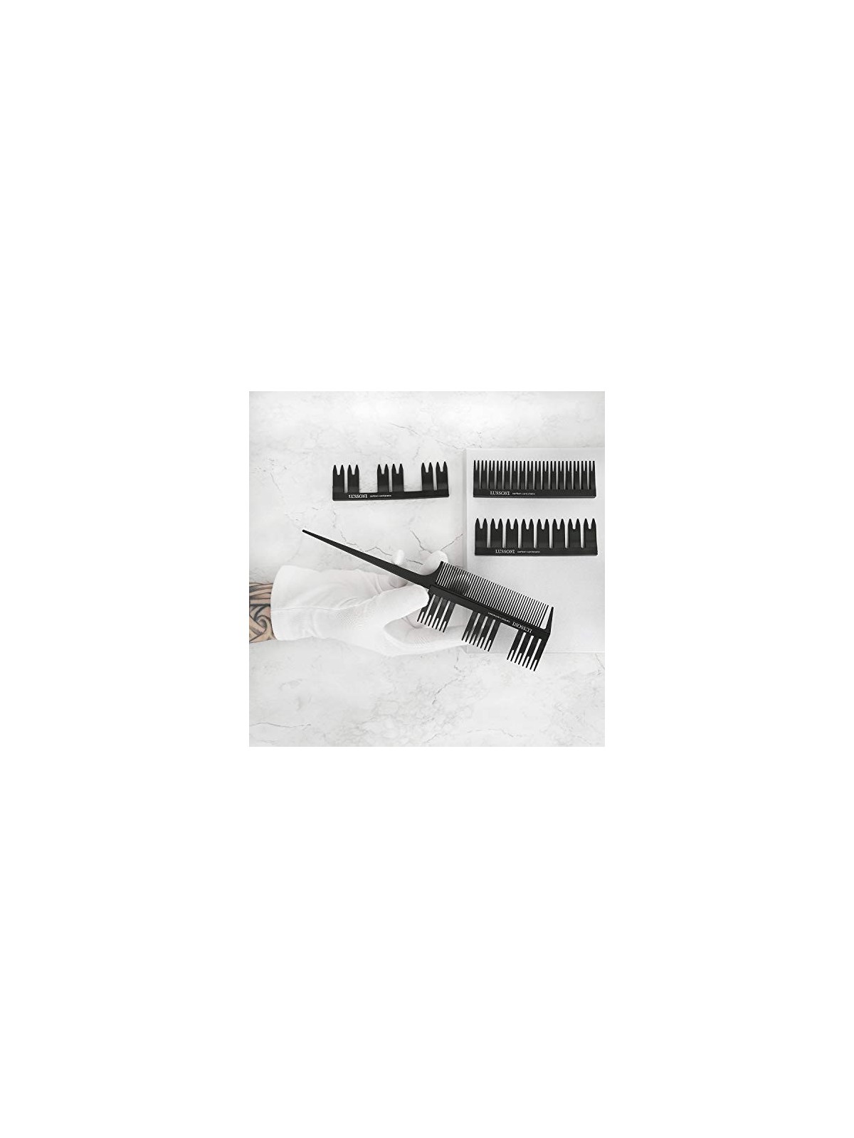 Set di 5 pettini unisex LUSSONI LUSSONI 500 LOTTO 5 unit