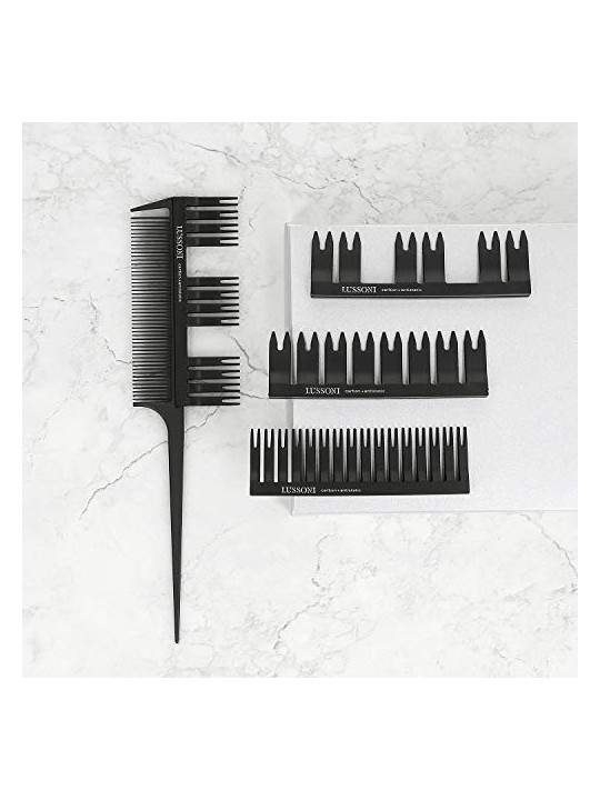 Set di 5 pettini unisex LUSSONI LUSSONI 500 LOTTO 5 unit