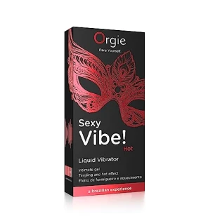 ORGIE Atmosfera sexy Liquido Vibratore Gel stimolante riscaldante caldo 15ml