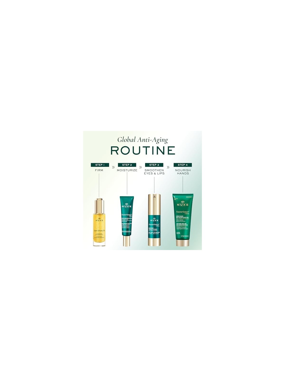 Nuxe Nuxuriance Ultra Replenishing Fluid Cream donna 50ml Global Anti - Aging, Normal To Combination Skin