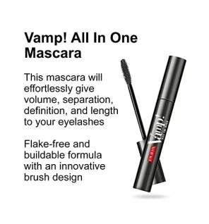 Pupa Vamp! Mascara All in One donna 9ml Numero 101 Extra Black