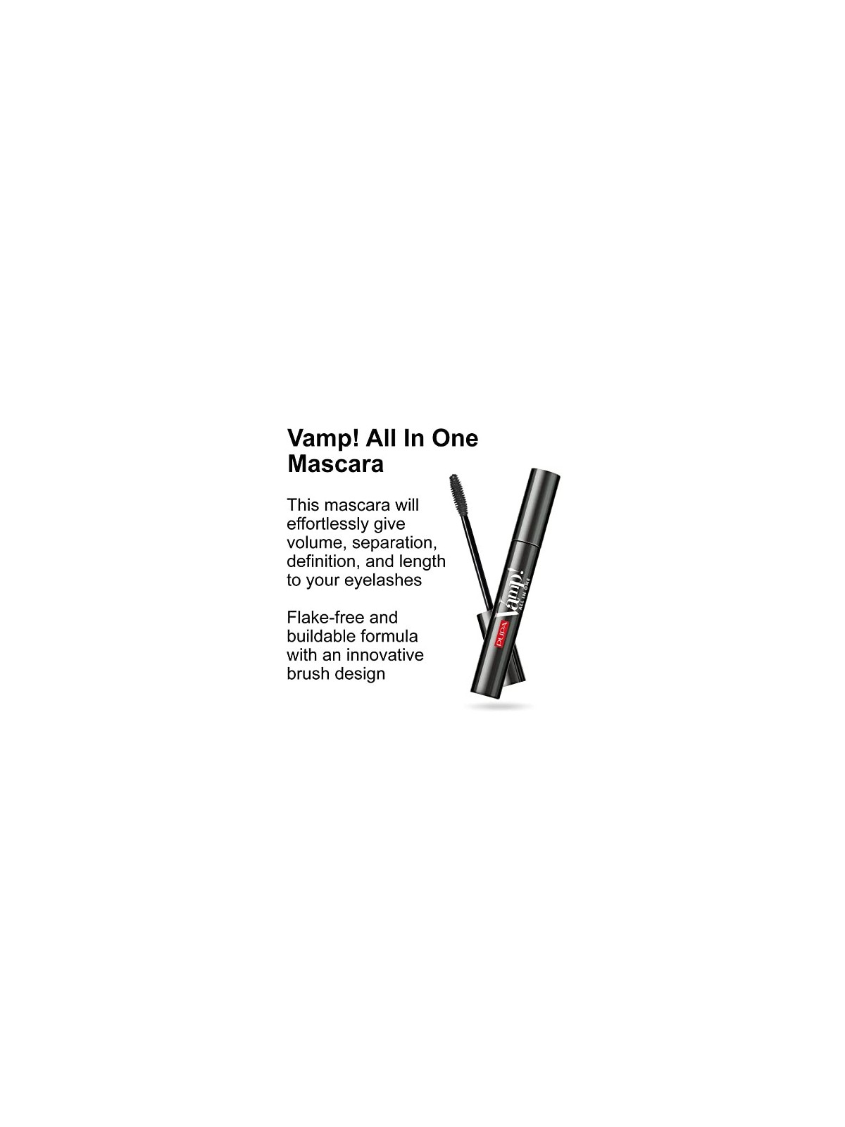 Pupa Vamp! Mascara All in One donna 9ml Numero 101 Extra Black
