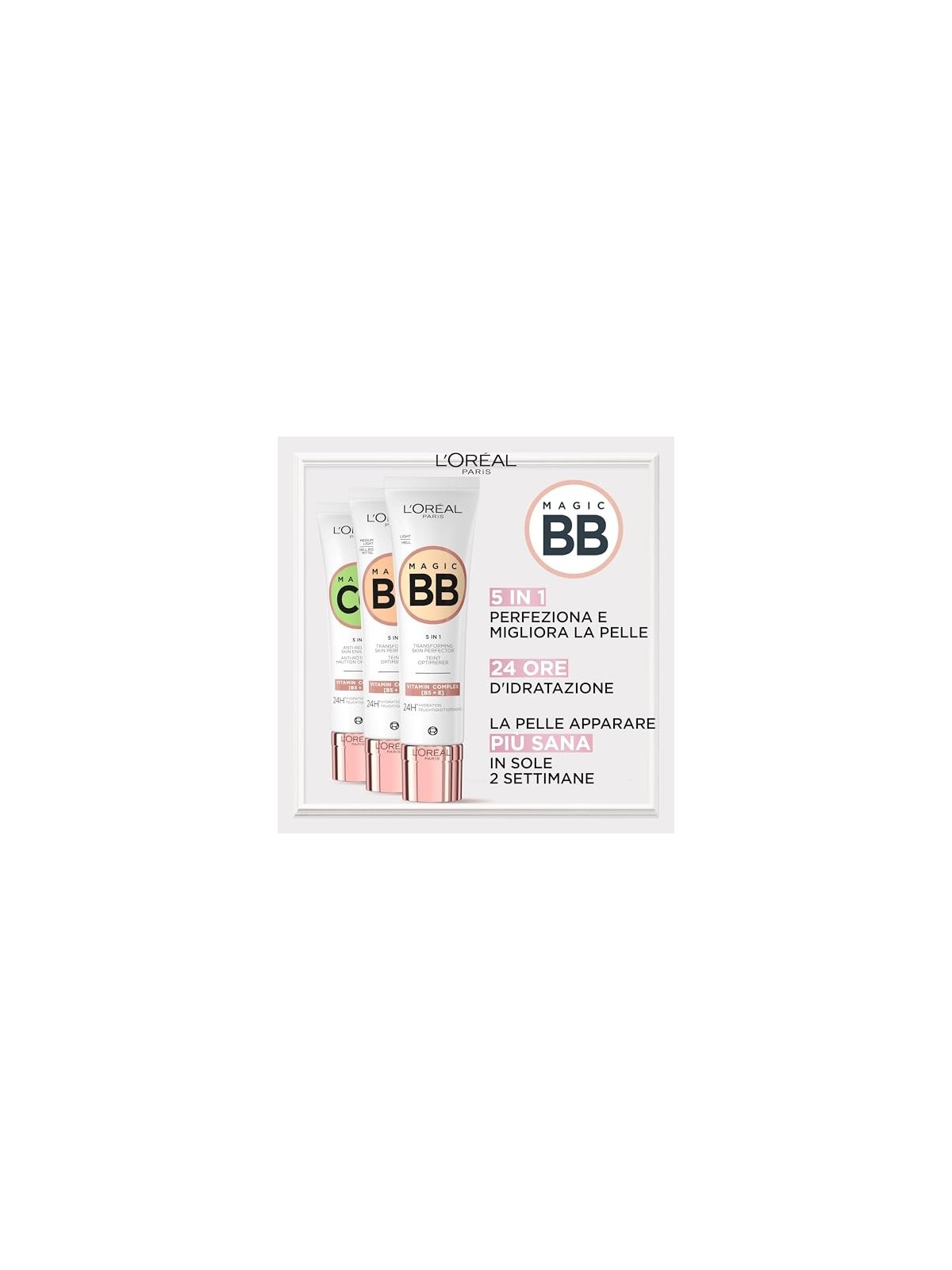 L'Orï¿½ï¿½al Paris MAGIC BB cream SPF10 light 30ml - Instant Perfection