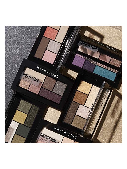 Maybelline The City Mini Palette 6 g 400 Bronzi del Tetto donna