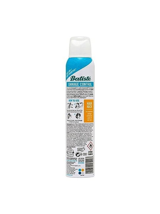 Batiste Damage Control & Dry Shampoo 200 ml