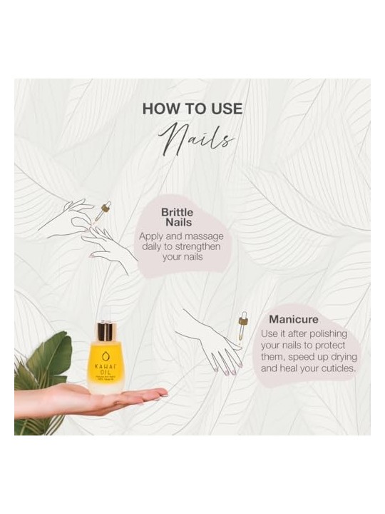 Olio per il Viso Kahai Oil 100 naturale antiinvecchiamento 30ml donna