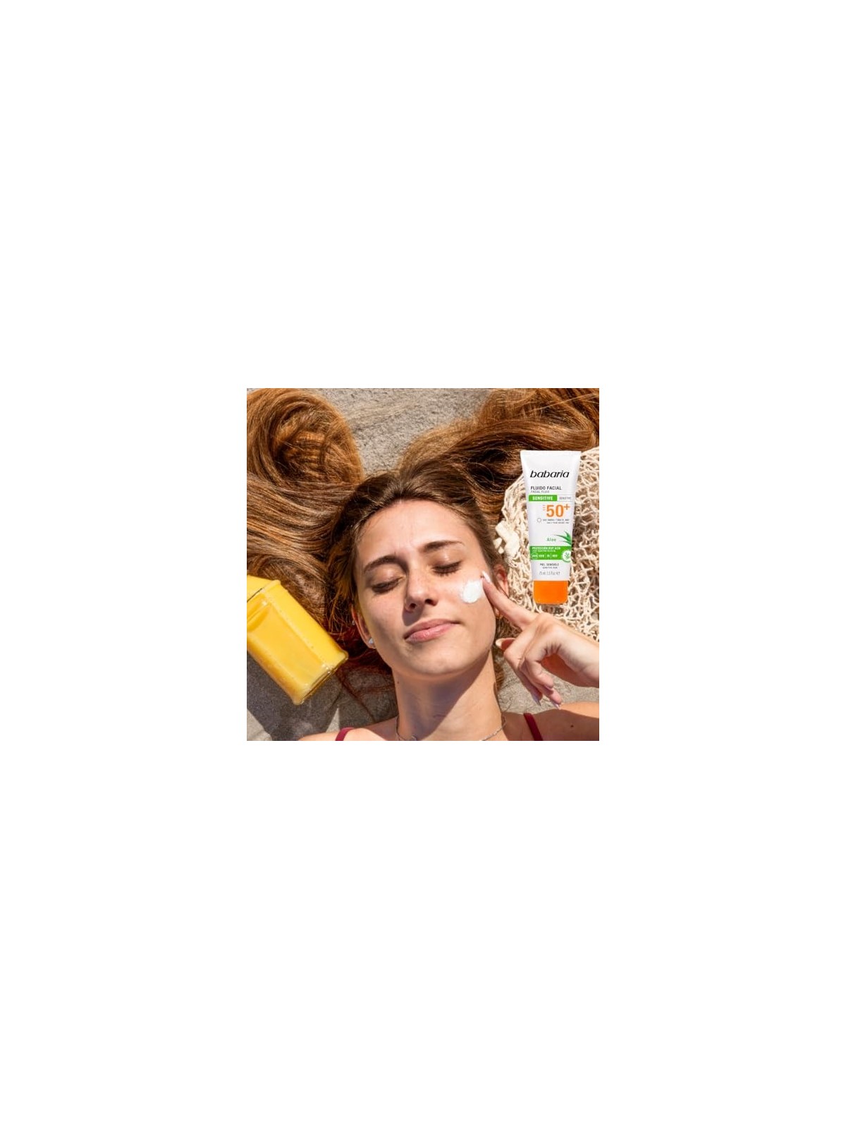 Babaria SOLAR ADN SENSITIVE crema solare viso SPF50 75ml unisex