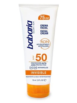 Babaria crema solare spf50 invisibile 75ml donna