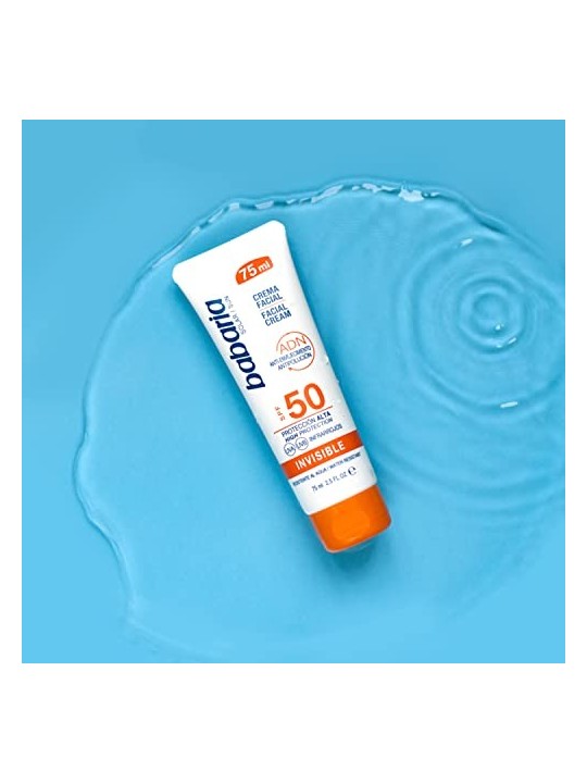 Babaria crema solare spf50 invisibile 75ml donna