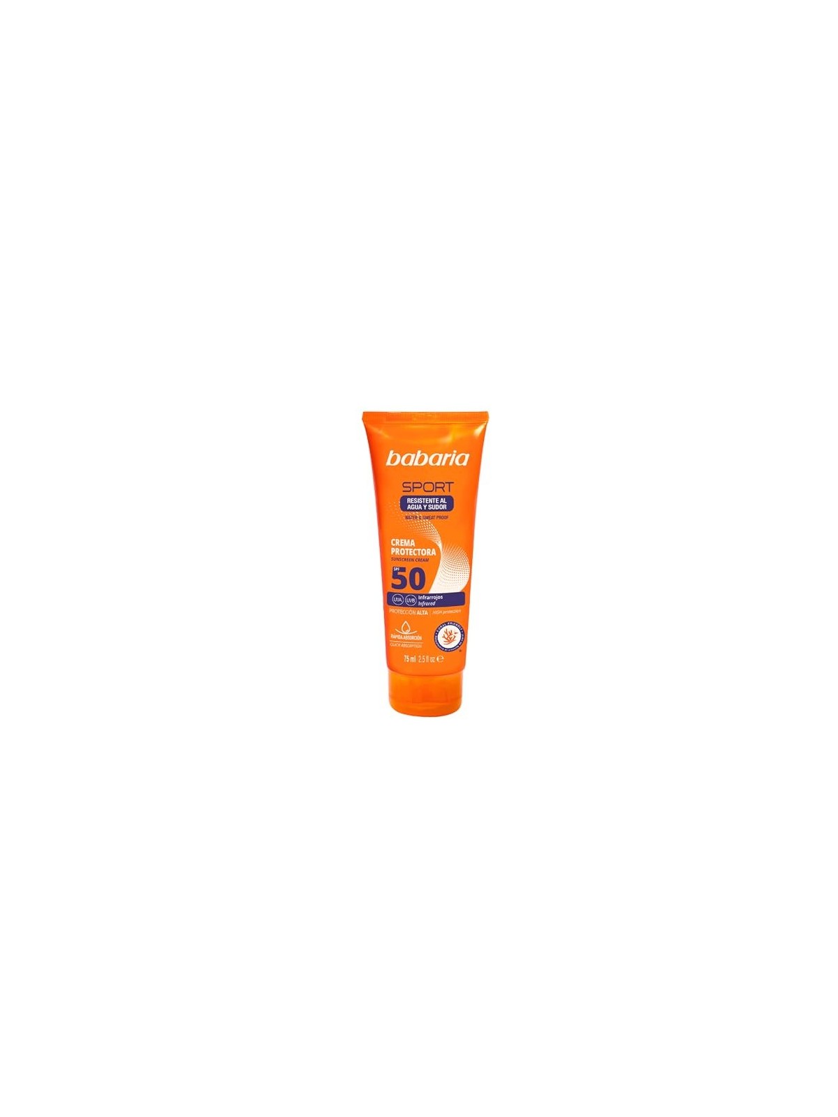 Babaria sport crema spf50 75ml per donna