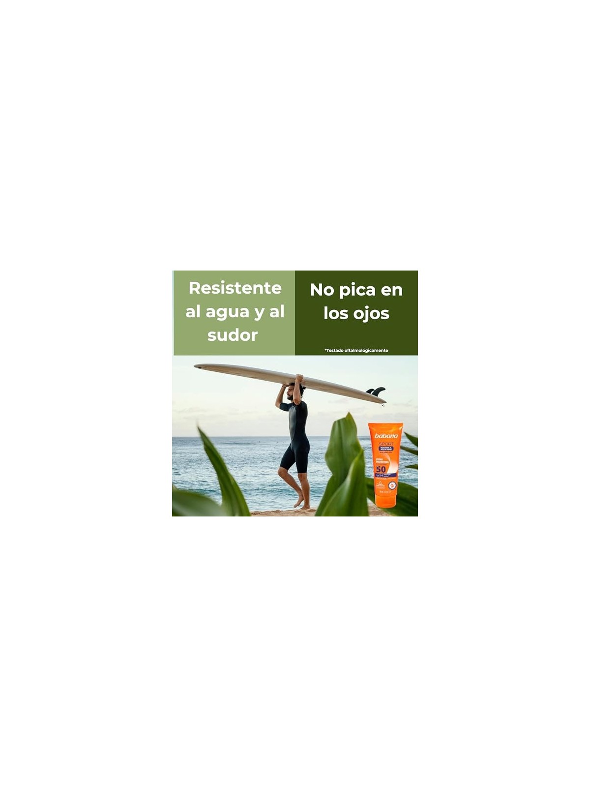 Babaria sport crema spf50 75ml per donna