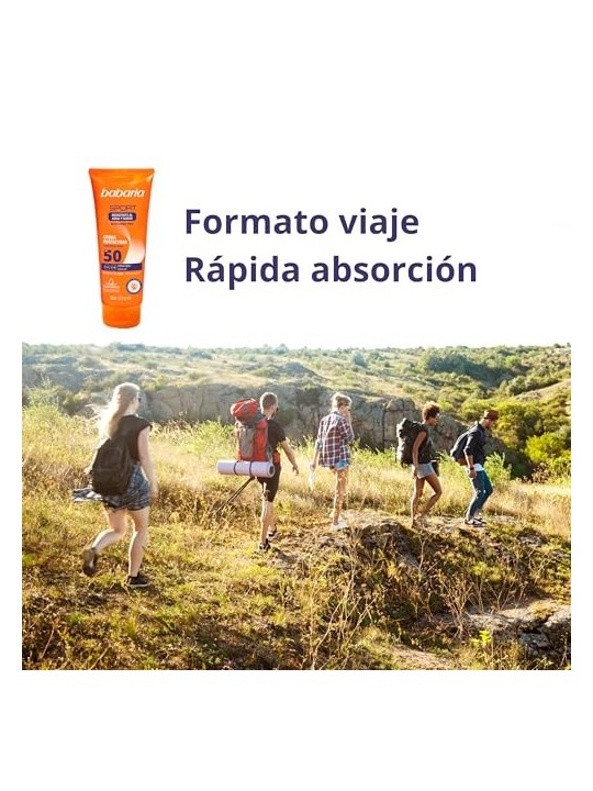 Babaria sport crema spf50 75ml per donna
