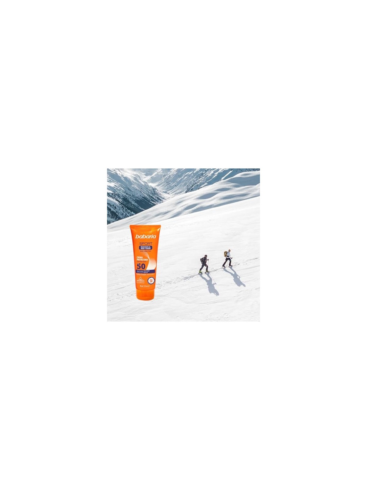 Babaria sport crema spf50 75ml per donna
