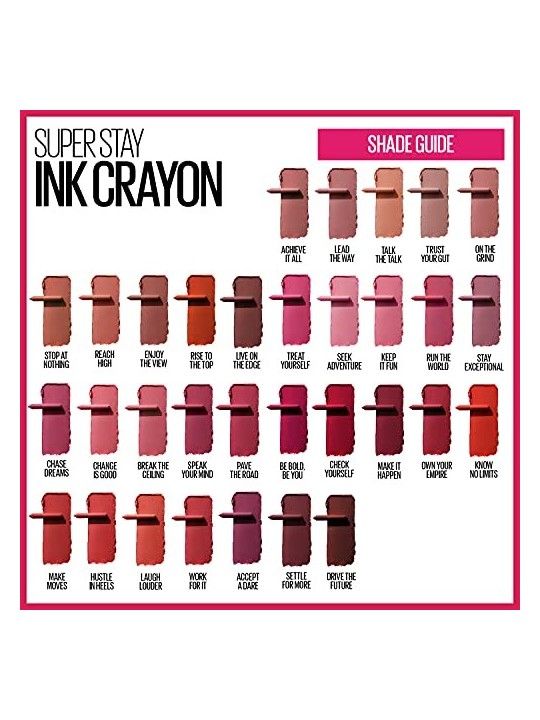Maybelline Rossetto Matte Stay 30 Seek Adventure