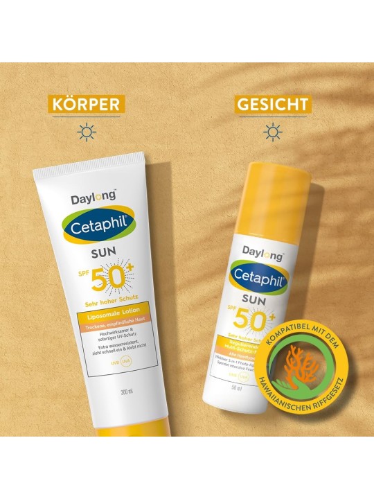 Daylong SPF 50: Protezione solare viso e corpo unisex