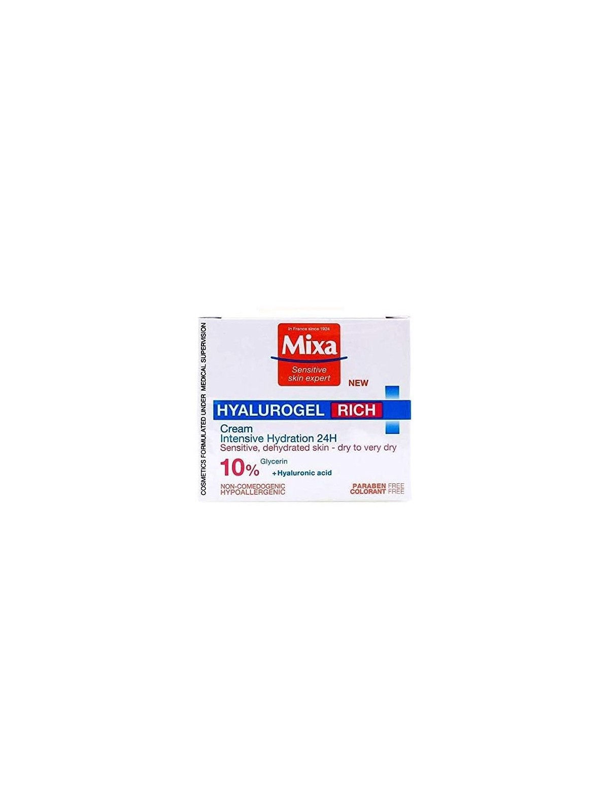 Mixa Intense Hydrating Day Cream Hyalurogel Rich Cream 50ml