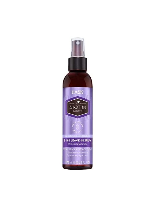 Hask BIOTIN BOOST 5 in 1 spray leavein 177ml unisex