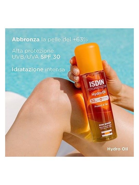 Isdin FOTOPROTECTOR olio idro protegge abbronza SPF30 200ml unisex