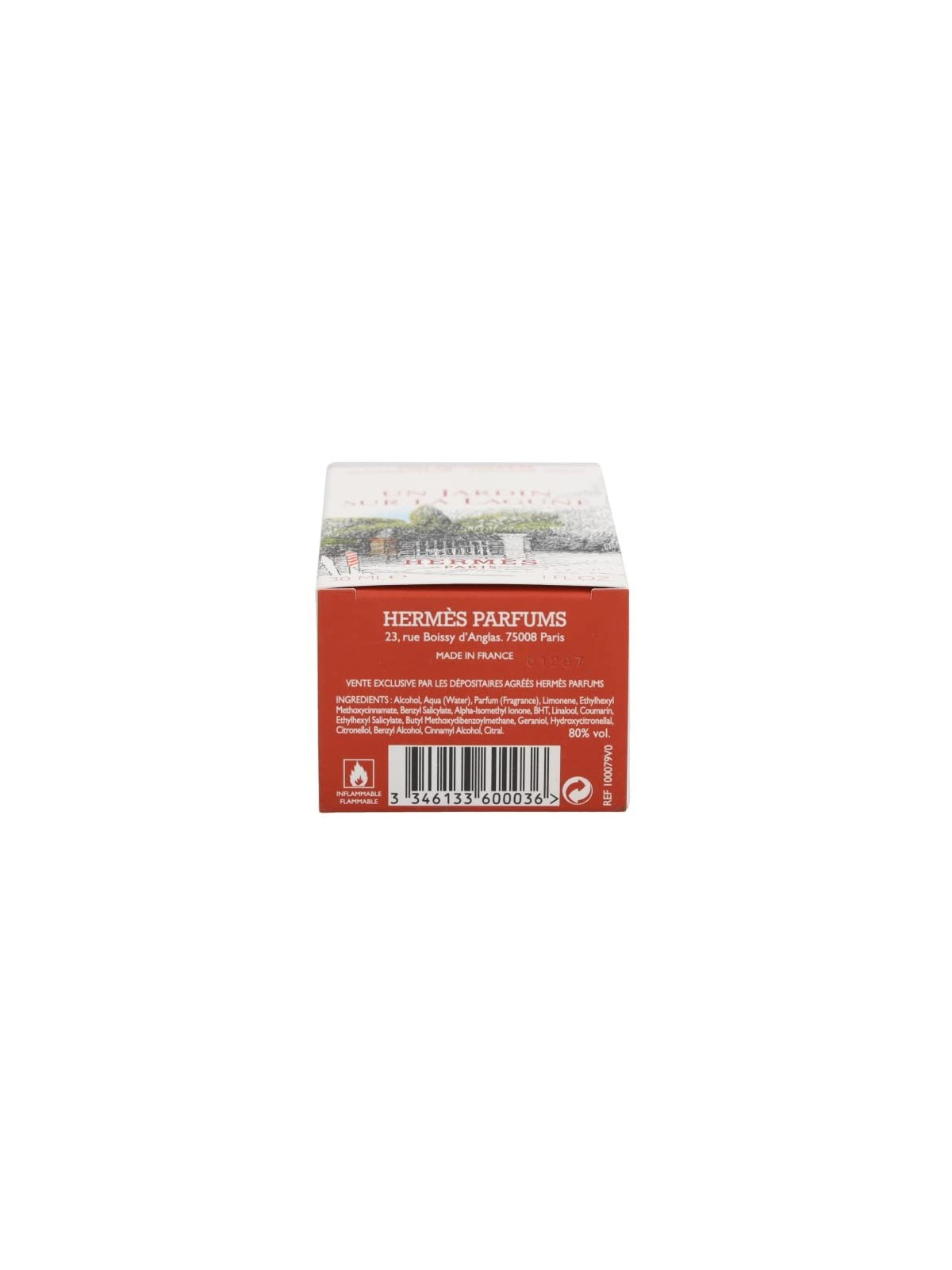 Eau de Toilette Hermes Paris, 30ml - Un Jardin sur la Lagune