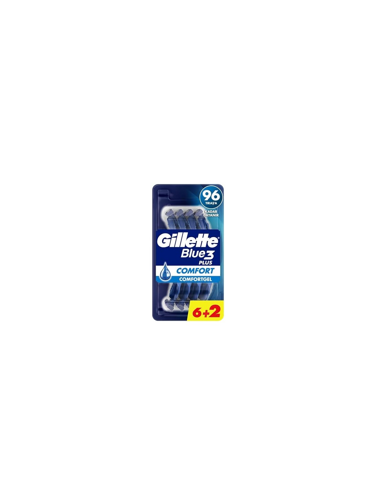 Gillette Blue3 Comfort 6 2 pezzi uomo