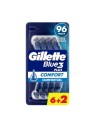 Gillette Blue3 Comfort 6 2 pezzi uomo