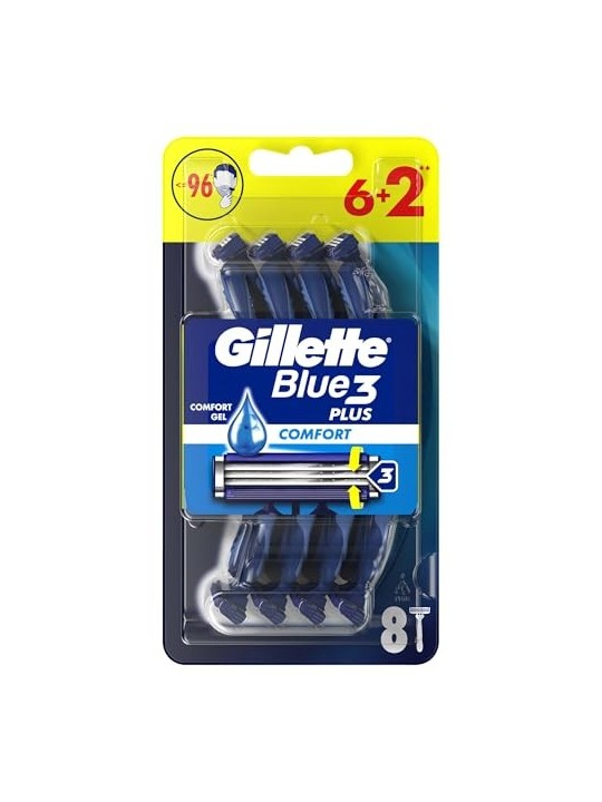 Gillette Blue3 Comfort 6 2 pezzi uomo