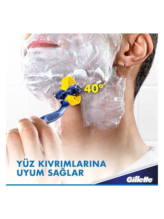 Gillette Blue3 Comfort 6 2 pezzi uomo