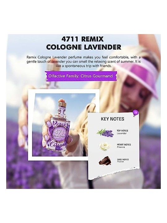 4711 Remix Cologne Lavender Edition Eau de Cologne 150 ml unisex