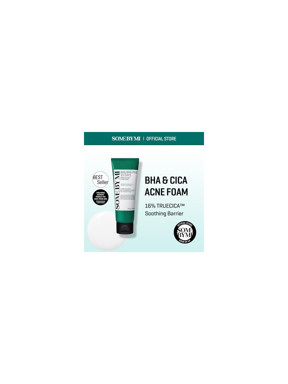 Schiuma antiacne Some By Mi AHA-BHA-PHA 30 giorni 100 ml