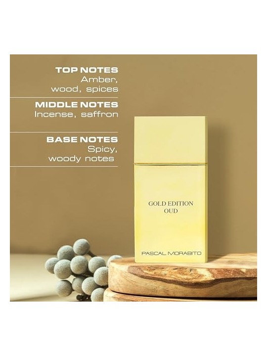 Pascal Morabito Gold Edition: Lusso e fascino in una fragranza esclusiva.